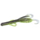 Zoom Brush Hog Creature Bait, 8 Pack, 6in, Electric Shiner, 022390X