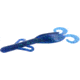 Zoom Brush Hog Creature Bait, 8 Pack, 6in, Emerald Blue, 022352X