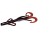 Zoom Brush Hog Creature Bait, 8 Pack, 6in, Glitter Bomb, 022392X