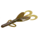 Zoom Brush Hog Creature Bait, 8 Pack, 6in, Green Pump Purple Green, 022349X
