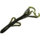 Zoom Brush Hog Creature Bait, 8 Pack, 6in, Green Pumpkin Magic, 22284