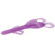 Zoom Brush Hog Creature Bait, 8 Pack, 6in, Old Purple, 022065X