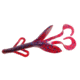 Zoom Brush Hog Creature Bait, 8 Pack, 6in, Plum, 022004X