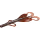 Zoom Brush Hog Creature Bait, 8 Pack, 6in, Scuppernong Candy, 022326X