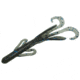 Zoom Brush Hog Creature Bait, 8 Pack, 6in, Smokin Blue, 022022X
