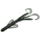 Zoom Brush Hog Creature Bait, 8 Pack, 6in, Smokin Blue, 022022X