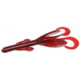 Zoom Brush Hog Creature Bait, 8 Pack, 6in, Spanish Craw, 022381X