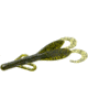 Zoom Brush Hog Creature Bait, 8 Pack, 6in, Watermelon Candy Red, 22281