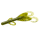 Zoom Brush Hog Creature Bait, 8 Pack, 6in, Watermelon Gold Glitter, 022141X