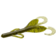 Zoom Brush Hog Creature Bait, 8 Pack, 6in, Watermelon Prp Glit, 022138X