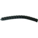 Zoom Centipede Finnesse Worm, 20 Pack, 4in, Black, 007038X
