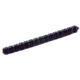 Zoom Centipede Finnesse Worm, 20 Pack, 4in, Junebug Red, 007177X