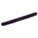 Zoom Centipede Finnesse Worm, 20 Pack, 4in, Junebug Red, 007177X