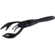 Zoom Cross Craw Bait, 14 Pack, 4in, Black/Blue, 047072X