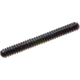 Zoom Double Ringer Finesse Worm, 15 Pack, 4in, Junebug, 052005X