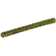 Zoom Double Ringer Finesse Worm, 15 Pack, 4in, Watermelon Candy Red, 052281X