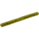 Zoom Double Ringer Finesse Worm, 15 Pack, 4in, Watermelon Red, 52054