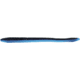 Zoom Finesse Worm, 20 Pack, 4.5in, Black Blue Bruizer, 004087X