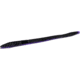 Zoom Finesse Worm, 20 Pack, 4.5in, Black Light, 004369X