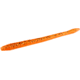 Zoom Finesse Worm, 20 Pack, 4.5in, Bourbon Blaze, 004416X