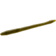 Zoom Finesse Worm, 20 Pack, 4.5in, Green Pumpkin Green, 4184