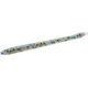 Zoom Finesse Worm, 20 Pack, 4.5in, Smokin Blue, 004022X
