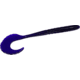 Zoom G-Tail Worm, 6in, Black Grape, 086161X