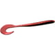 Zoom G-Tail Worm, 6in, Red Shad, 086029X