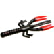 Zoom Lil Critter Craw, 12 Pack, 3in, Black Red Glit/Red, 14129