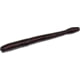 Zoom Magnum Finesse Worm, 10 Pack, 5in, Black Red Glitter, 114001X
