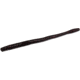 Zoom Magnum Trick Worm, 8 Pack, 7in, Black Red Glitter, 115001X