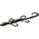 Zoom Mini Lizard, 15 Pack, 4in, Black Red Glitter, 005001X