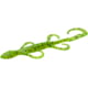 Zoom Mini Lizard, 15 Pack, 4in, Chartreuse Pepper, 5009