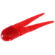 Zoom Pro Chunk Jig Trailer, 5 Pack, 3 1/2in, Ruby Red, 048134X