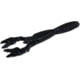 Zoom Road Kill Craw Bait, 10 Pack, 4.25in, Black/Blue, 013072X