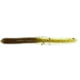 Zoom Salty Reaper Finesse Bait, 20 Pack, 4in, Green Pumpkin, 032025X