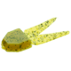 Zoom Small Chunk Jig Trailer, 5 Pack, 2.5in, Chartreuse Pumpkin, 027012X