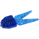 Zoom Small Chunk Jig Trailer, 5 Pack, 2.5in, Emerald Blue, 027352X
