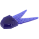 Zoom Small Chunk Jig Trailer, 5 Pack, 2.5in, Flippin Purple, 027101X