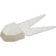 Zoom Small Chunk Jig Trailer, 5 Pack, 2.5in, White Pearl, 027045X
