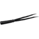 Zoom Split Tail Trailer Spinner Bait, 20 Pack, 4in, Black, 008038X