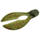 Zoom Super Chunk Jig Trailer, 5 Pack, 3.5in, Avocado, 037147X