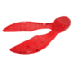 Zoom Super Chunk Jig Trailer, 5 Pack, 3.5in, Ruby Red, 037134X