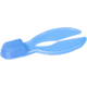 Zoom Super Chunk Jr Jig Trailer, 6 Pack, 2in, Powder Blue, 041207X