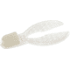 Zoom Super Chunk Jr Jig Trailer, 6 Pack, 2in, White Pearl, 041045X