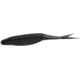 Zoom Super Fluke Jr Baitfish Imitator, 10 Pack, 4in, Black, 056038X