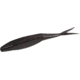 Zoom Super Fluke Jr Baitfish Imitator, 10 Pack, 4in, Black Red Glitter, 056001X