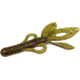 Zoom Super Hog Creature Bait, 10 Pack, 4in, Green Pumpkin Magic, 085284X