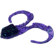 Zoom Swimmin Chunk Jig Trailer, 10 Pack, 3in, Junebug, 043005X