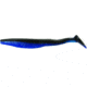 Zoom Swimmin'Super Fluke Swimbaits, 5, 5in, Black Blue Silver, 116322-SP